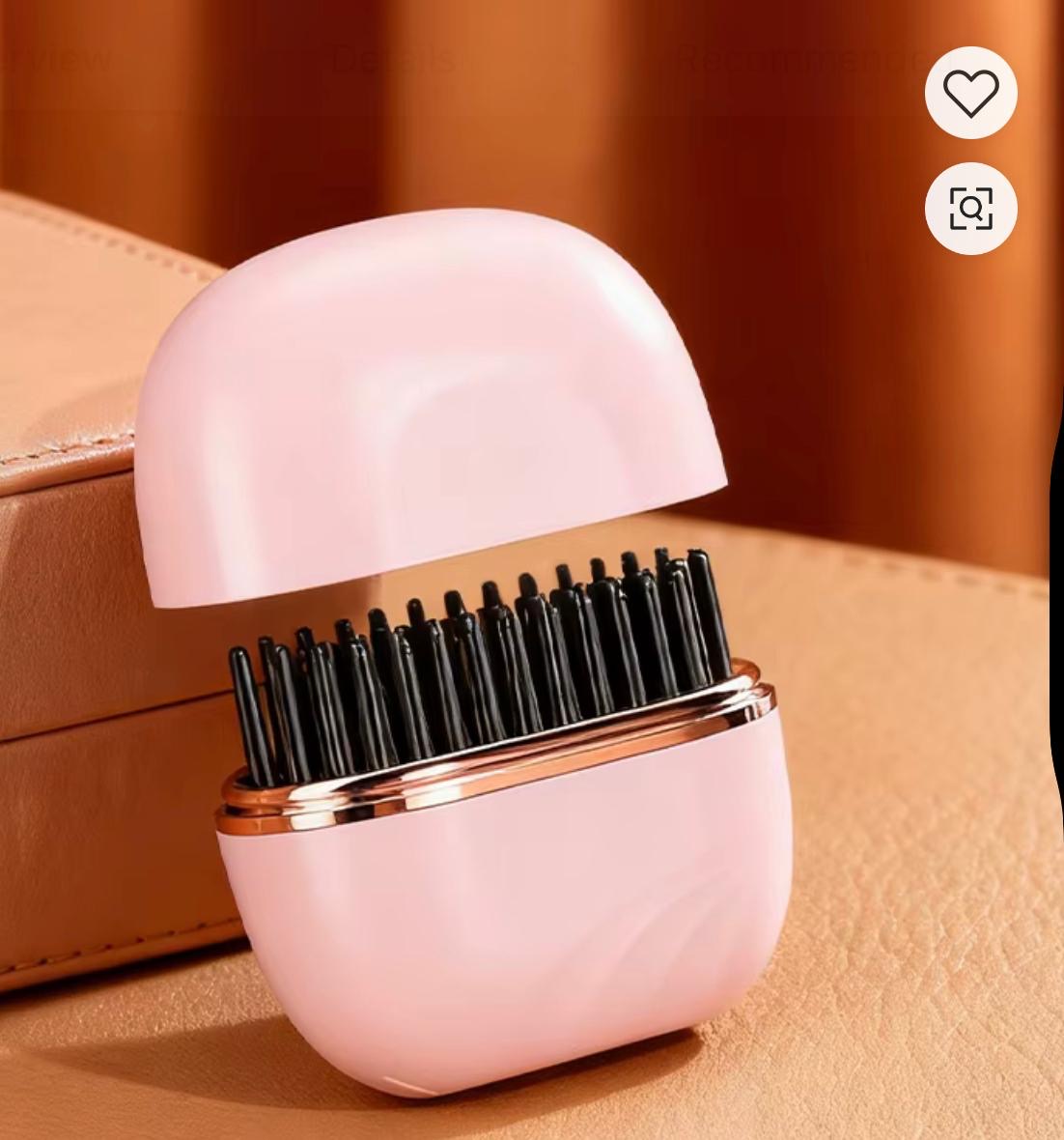 Brosse chauffante فرشاة تمليس الشعر الصغيرة للسفر