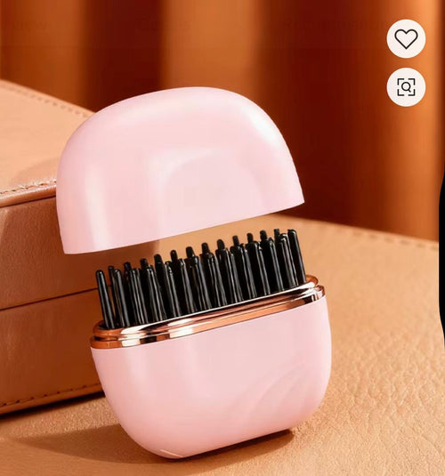 Brosse chauffante فرشاة تمليس الشعر الصغيرة للسفر